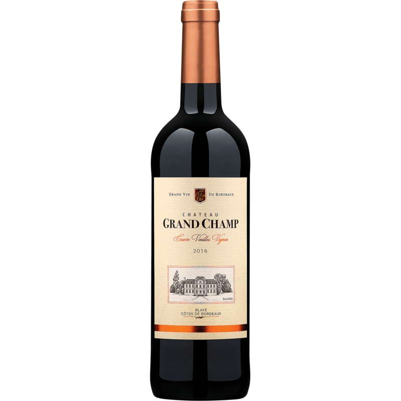 2016 Chteau Grand Champ Blaye Ctes de Bordeaux Cuve Vieilles Vignes
