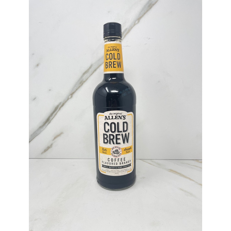 Allen’s Cold Brew, Coffee Brandy, Massachusetts, 750mL