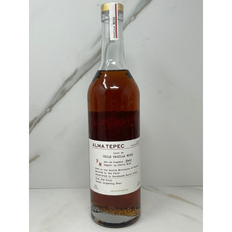 Alma Tepec, Pasilla Mixe, Chili Pepper Liqueur, 750mL