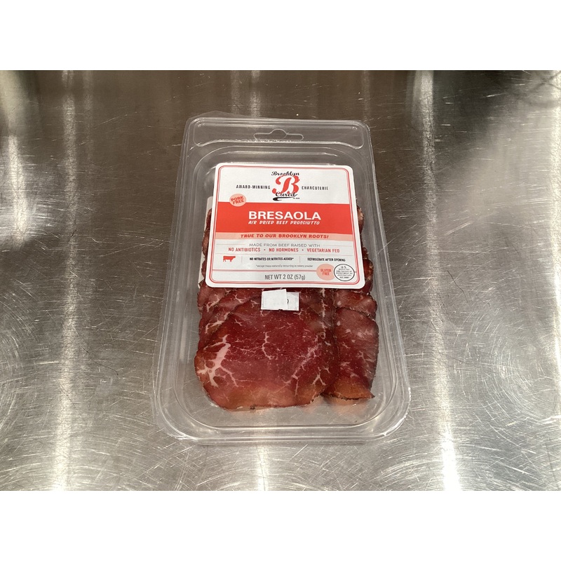 Brooklyn Cured – Bresaola sliced, dried beef pasture raised on family farms (2oz)